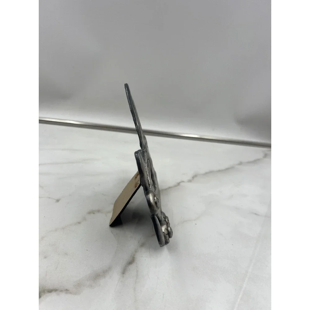 Ashleigh Manor Folk Frames Airplane Photo Frame Ruth Reynolds Darby Pewter Tone